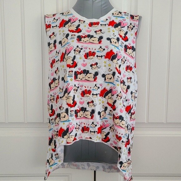Disney Mickey and Minnie tsum tsum tank top size L - Picture 1 of 4